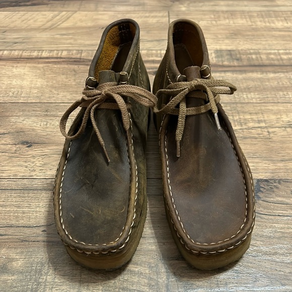 Men’s Clarks Originals Wallabee Chukka Leather Boots